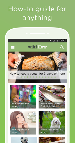 wikiHow 首页信息流：探索卡片式的指南发现